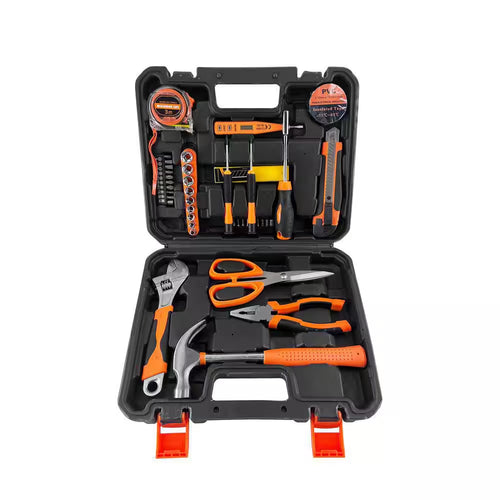 59-Piece Home Tool Kit, Household Basic Hand Tool Sets with Case
